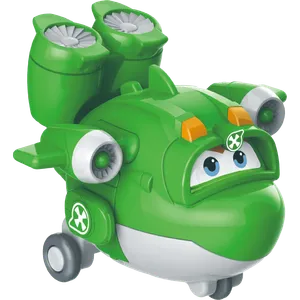 Avión de Juguete Transformable en Robot Supercharged Mira Alpha Group Super Wings